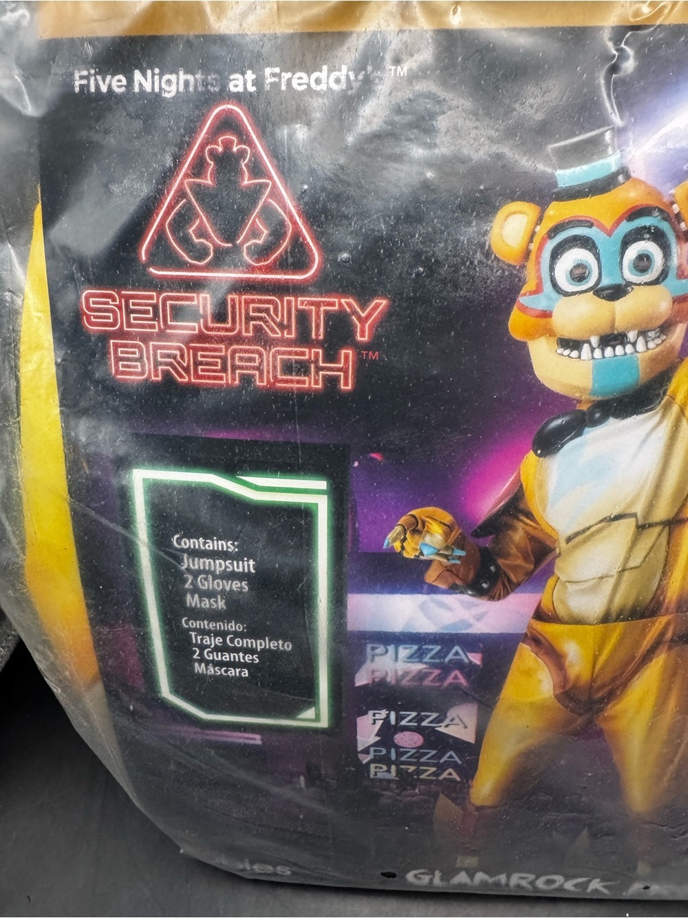 Rubie's Five Nights at Freddy's Security Breach Glamrock Costume SZ Boys L 10-12 - Picture 3 of 13